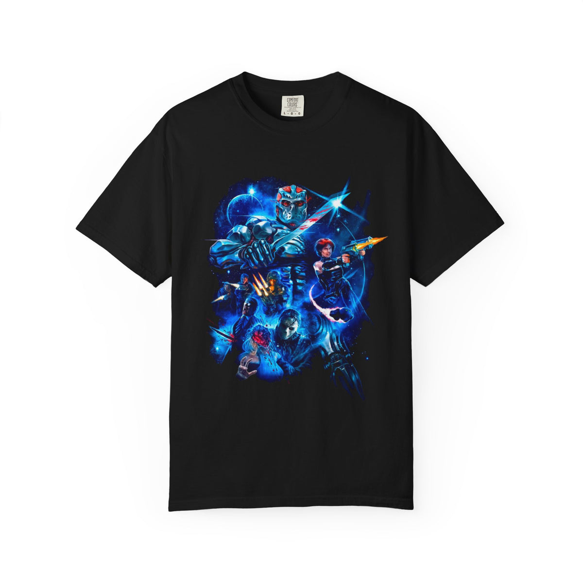 Jason X Jason Voorhees T-Shirt - Retro Horror Movie Clothing