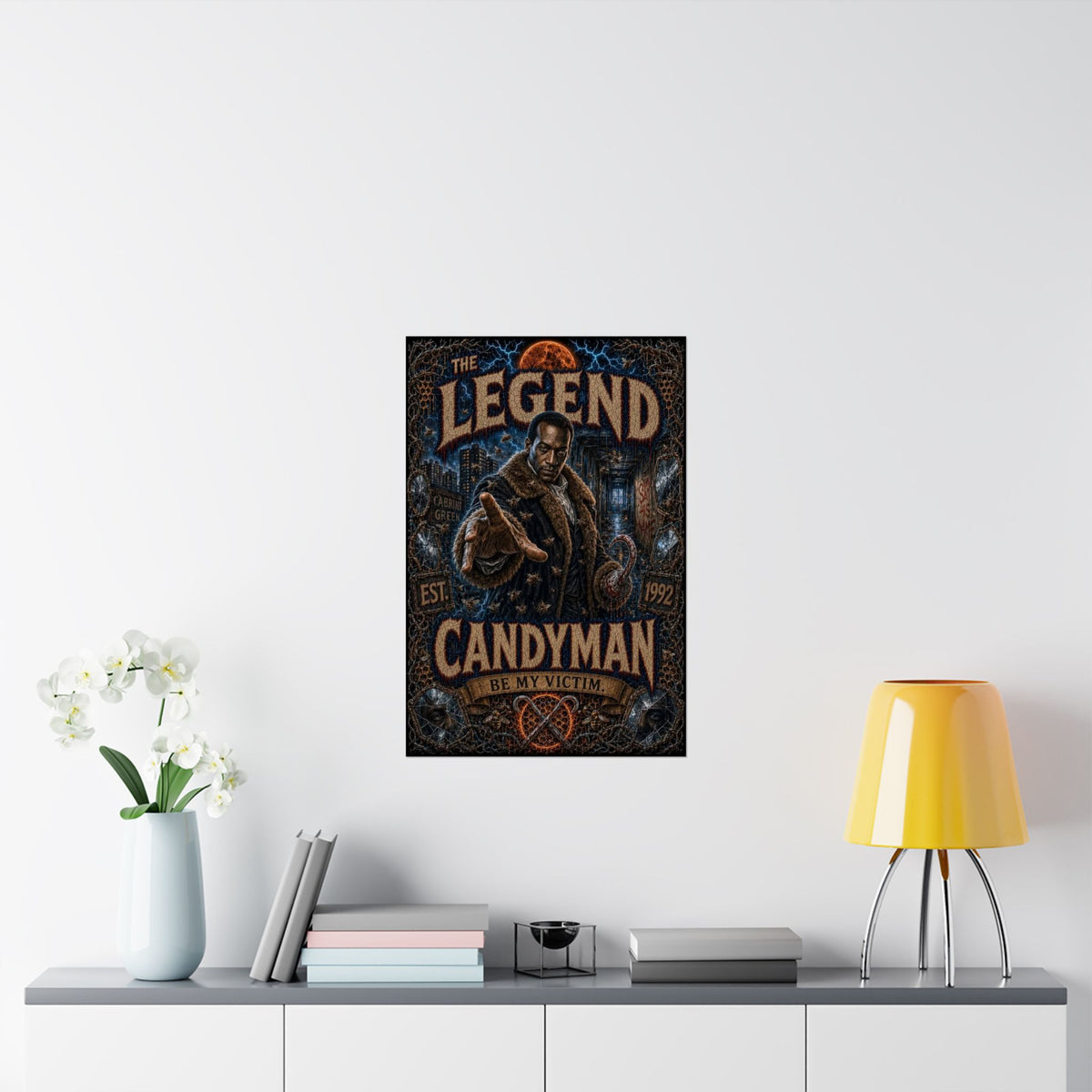 Candyman 'The Legend' Matte Poster — Tony Todd Horror Movie Wall Art