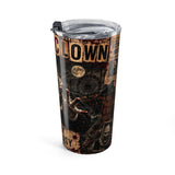 20oz Horror Art The Clown Terrifier Tumbler — 'Clownin' Ain't Easy' Stainless Travel Cup
