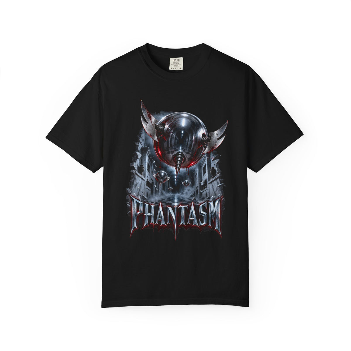Phantasm T-Shirt —  Killer Spheres Horror Graphic Tee — view 5