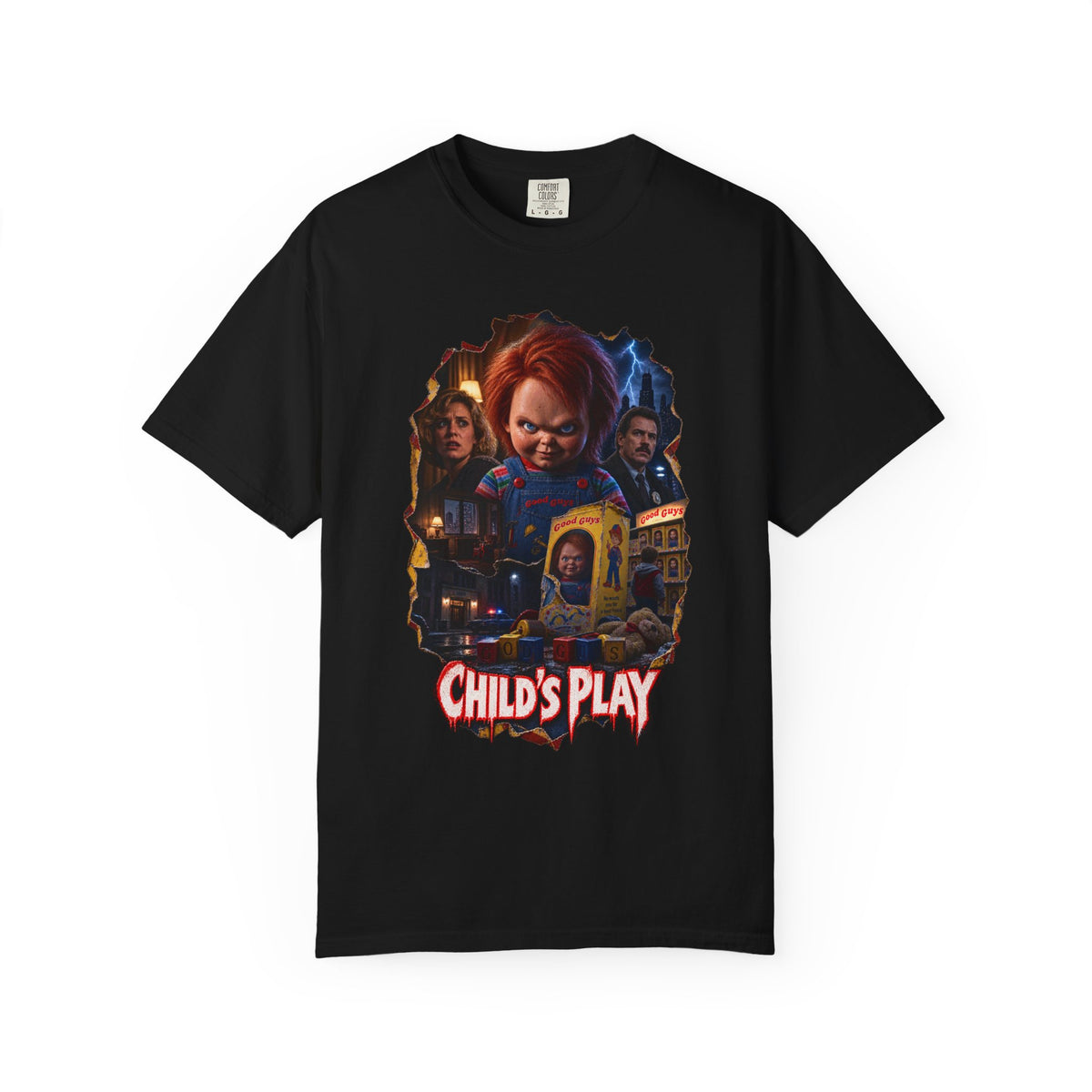 Chucky T-Shirt – Child's Play Horror Movie Graphic Tee — view 5