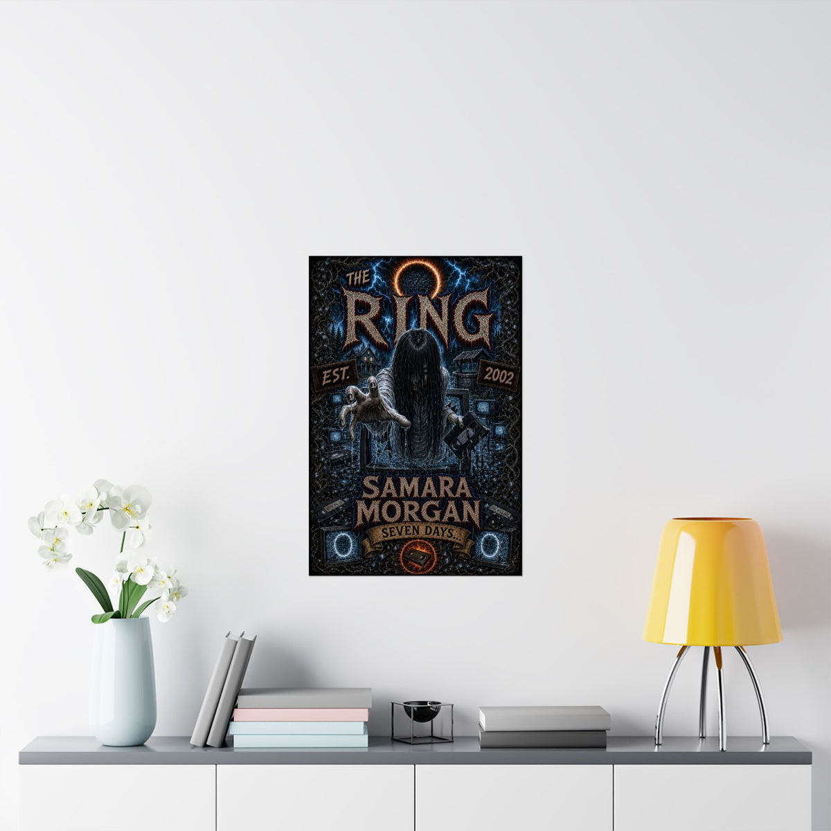 The Ring — Samara Morgan Matte Vertical Poster (Horror Movie Wall Art)