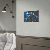 Horror Movie Poster — Jason Voorhees Lake Night Rolled Poster