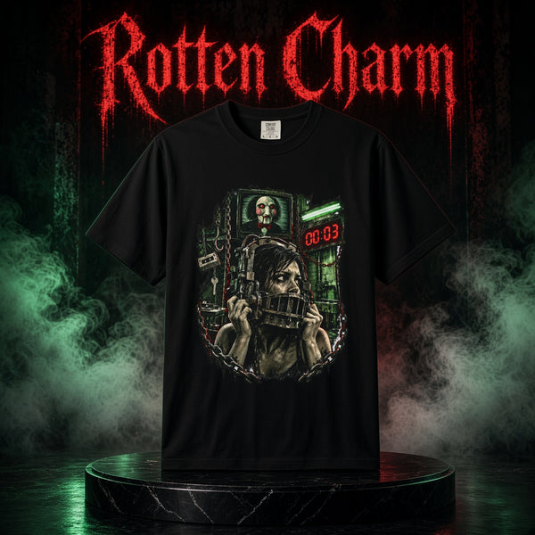 Saw - Billy The Puppet - Horror Movie Escape Scene T-Shirt