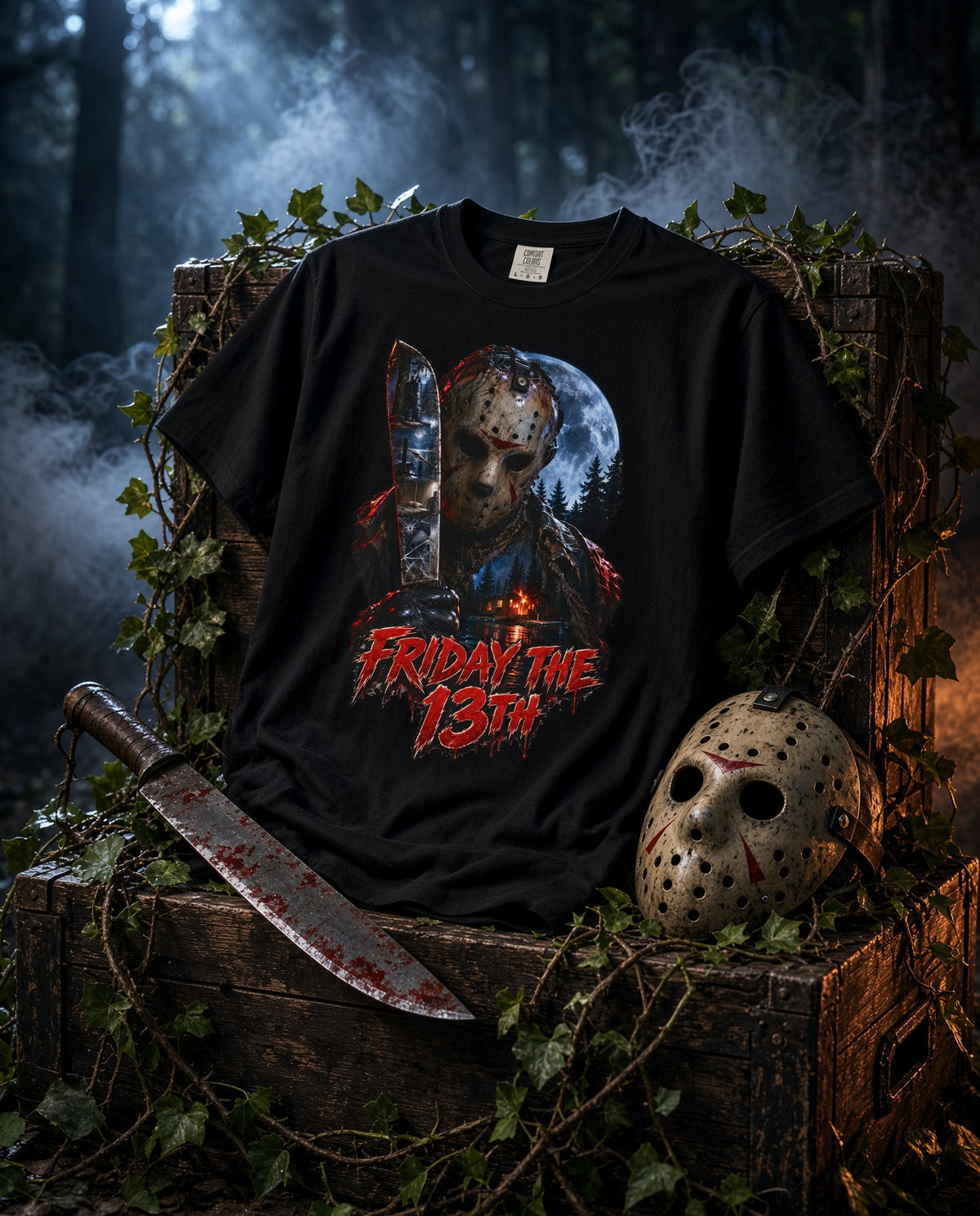 Friday the 13th Jason Voorhees Horror T-Shirt