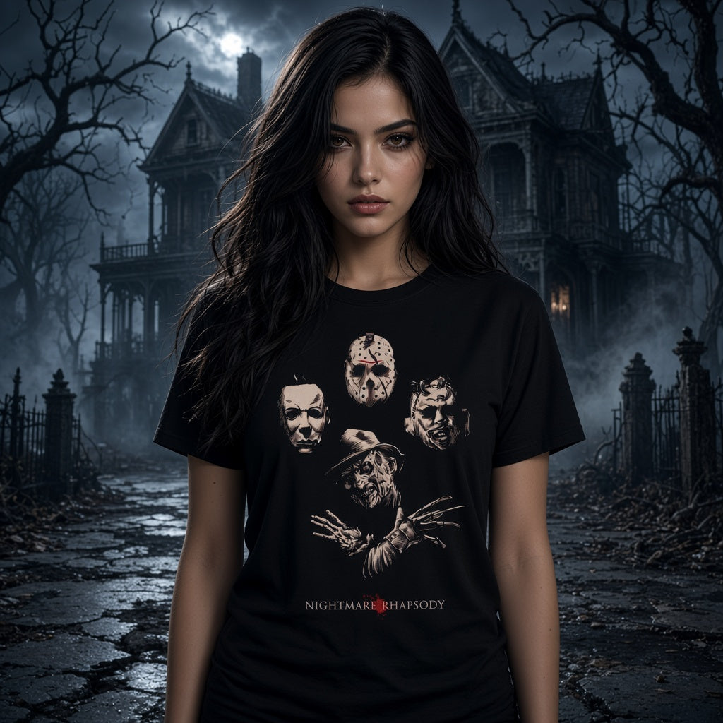 Horror Icons "Nightmare Rhapsody" T-Shirt — view 2