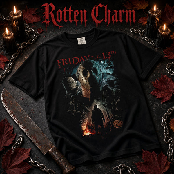 Friday the 13th Vintage Horror T-Shirt — Jason Voorhees Movie Tee