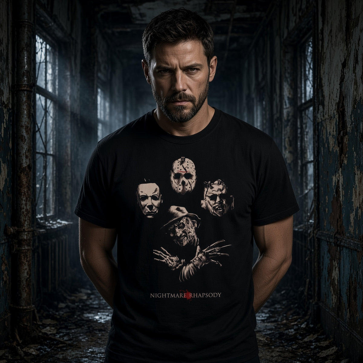 Horror Icons "Nightmare Rhapsody" T-Shirt — view 3
